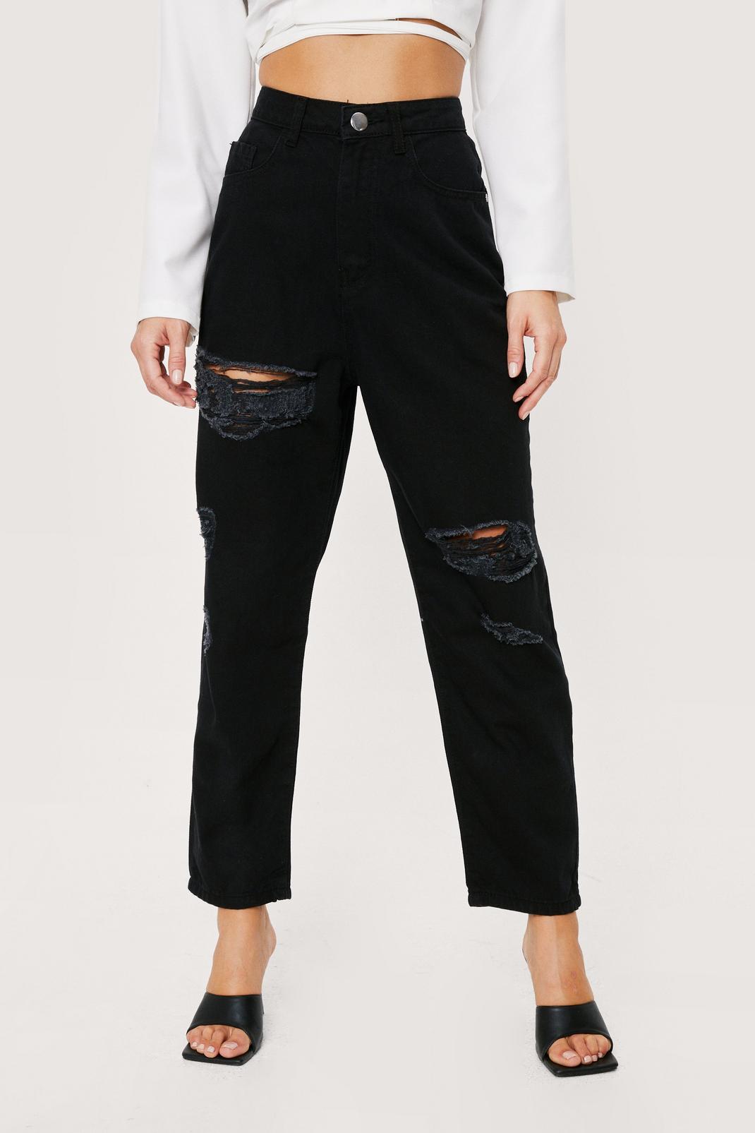 black wide leg jeans petite